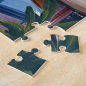 Garden Cafe | Botanical Watercolor Painting ジグソーパズル (側面)