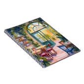 Garden Cafe | Botanical Watercolor Painting ノートブック (右側)