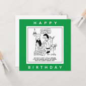 Garden Cartoonの役に立たない格言 カード (正面/裏面インサイチュ)