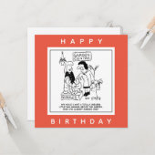 Garden Cartoonの役に立たない格言 カード (正面/裏面インサイチュ)