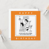 Garden Cartoonの役に立たない格言 カード (正面/裏面インサイチュ)