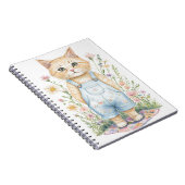 Garden Catノートまたはジャーナル ノートブック (右側)