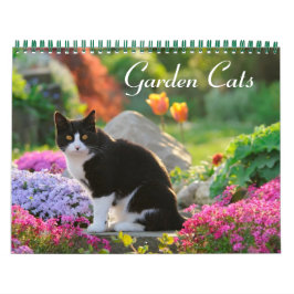 Garden Cats – サイズは中 カレンダー
