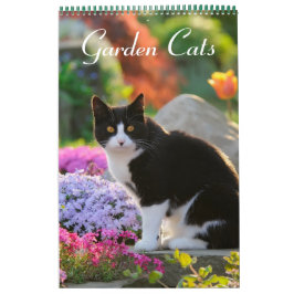 Garden Cats – サイズは中 カレンダー
