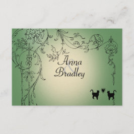 Garden Cats RSVP封筒 出欠カード