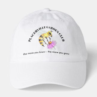 Garden Club caps with Bee design キャップ