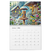 Garden Companions – A Year with Wildlife at Home 2 カレンダー (1月 2026)