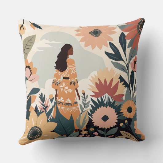 Garden Contemplation クッション (裏面)