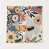 Garden Contemplation タペストリー (正面(横))