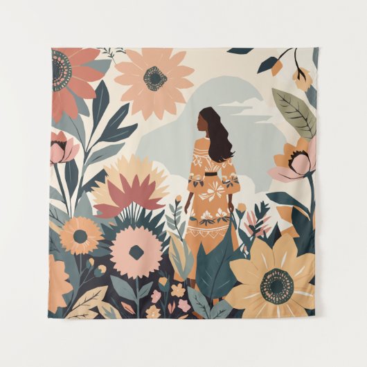 Garden Contemplation タペストリー (正面)