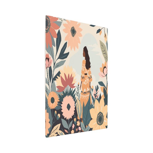 Garden Contemplation メタルプリント (3/4)