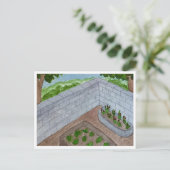 Garden Corner Postcard ポストカード (スタンド正面)