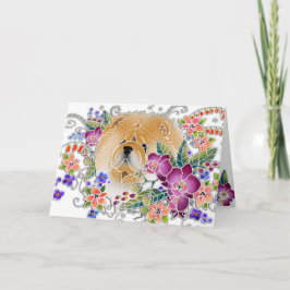 GARDEN DANCE Chow – サンドラ・ミラーによるアートカード カード