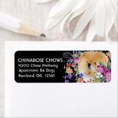 GARDEN DANCE CHOW -差出人住所ラベル ラベル (インサイチュ)