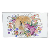 GARDEN DANCE CHOW - KING pillowcase set of 2 枕カバー (裏面-右)