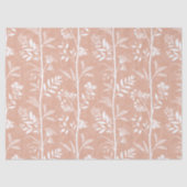 Garden Dream Elegant Botanical Silhouette - peach 薄葉紙 (正面)