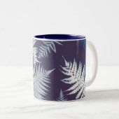 Garden Fern Blue Coffee Mug ツートーンマグカップ (正面右)