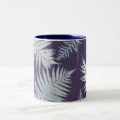 Garden Fern Blue Coffee Mug ツートーンマグカップ (中央)