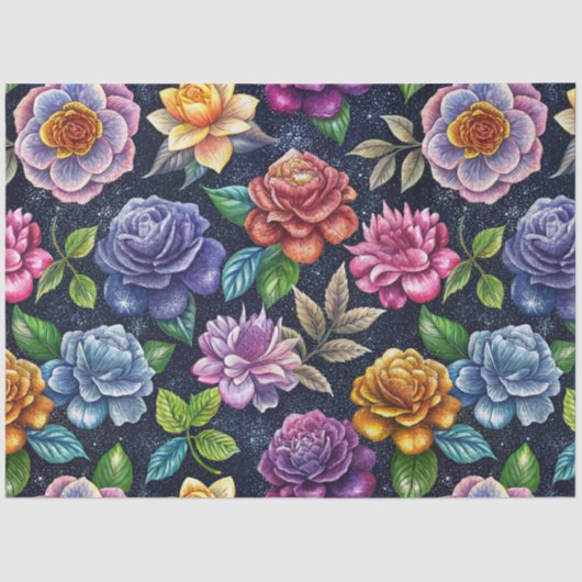 Garden Floral  薄葉紙 (正面)