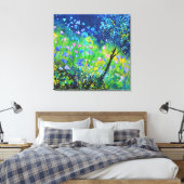 Garden flowers  キャンバスプリント (インサイチュ (寝室))