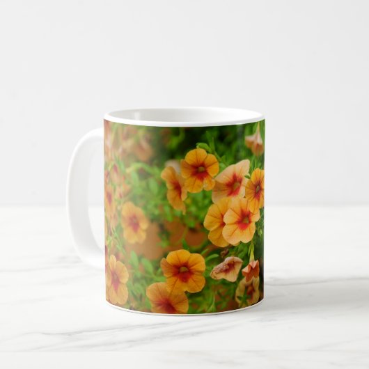 Garden Flowers  コーヒーマグカップ (正面左)