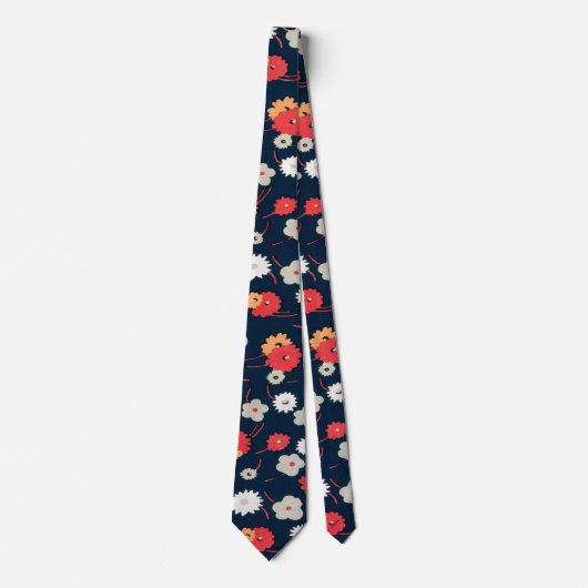 Garden Flowers ネクタイ (正面)