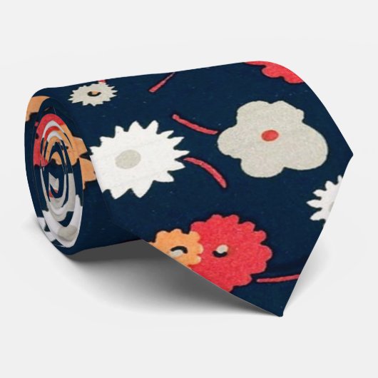 Garden Flowers ネクタイ (ロール)