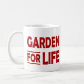 Garden For Life コーヒーマグカップ (左)