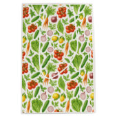 Garden-Fresh Veggies Gift Bag — Medium | Ivory ミディアムペーパーバッグ (正面)