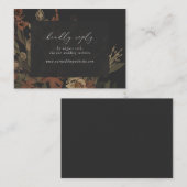 Garden Frorsh RSVP (Webサイトの挿入による) エンクロージャーカード (正面/裏面)