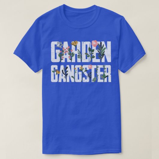 Garden Gangster Gardening Farmer Plant Nature Fan Tシャツ (デザイン正面)