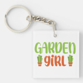 Garden Girl キーホルダー