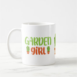 Garden Girl コーヒーマグカップ