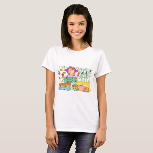 Garden Girl Tシャツ (正面フル)
