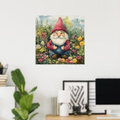 Garden Gnome ポスター (ホームオフィス)