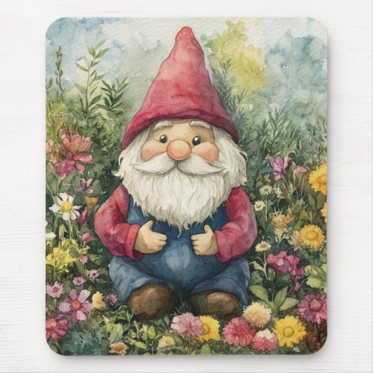 Garden Gnome マウスパッド (正面)