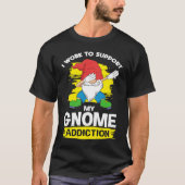 Garden Gnome Dwarf Gardening &  Gnomes Tシャツ (正面)