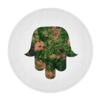 Garden Hamsa Balloon Painting Studio Art  カッティングボード