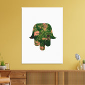 Garden Hamsa Balloon Painting Studio Art  キャンバスプリント (インサイチュ (リビング))