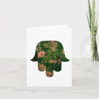 Garden Hamsa Balloon Painting Studio Art  シーズンカード