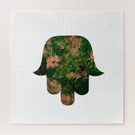 Garden Hamsa Balloon Painting Studio Art  ジグソーパズル (縦)