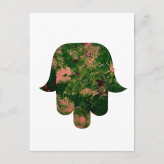 Garden Hamsa Balloon Painting Studio Art  ポストカード