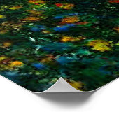 Garden in Bordighera，朝の印象 ポスター (角)