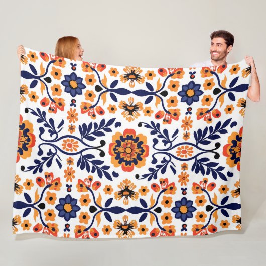 Garden-Inspired Delight 60x80 Fleece Blanket フリースブランケット (インサイチュ)