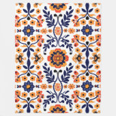 Garden-Inspired Delight 60x80 Fleece Blanket フリースブランケット (正面)