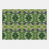 Garden Kaleidoscope Spring Design  ラッピングペーパーシート (正面2)