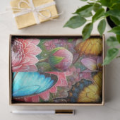 Garden Kitty Whimsy Decoupage  薄葉紙 (ギフト)