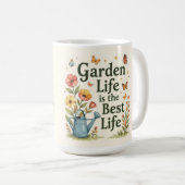 Garden life is the best life botanical Coffee Mug コーヒーマグカップ (正面右)