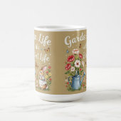 Garden life is the best life Coffee Mug コーヒーマグカップ (中央)