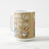 Garden life is the best life Coffee Mug コーヒーマグカップ (正面左)